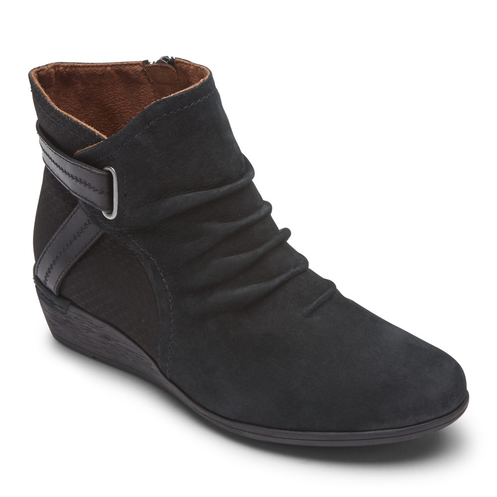 Rockport Boots Dame Svart - Cobb Hill Devyn - EQJU45281